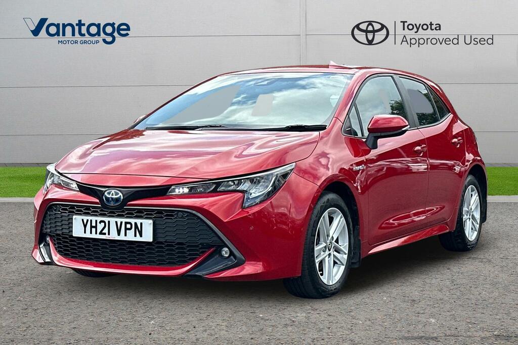Toyota Corolla 1.8 Vvt-h Icon Tech Cvt Euro 6 Ss Red #3
