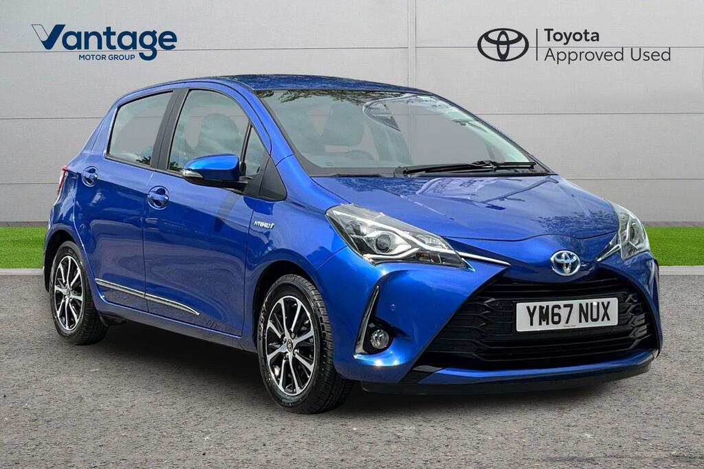 Toyota Yaris 1.5 Vvt-h Icon Tech E-cvt Euro 6 Ss YM67NUX Blue