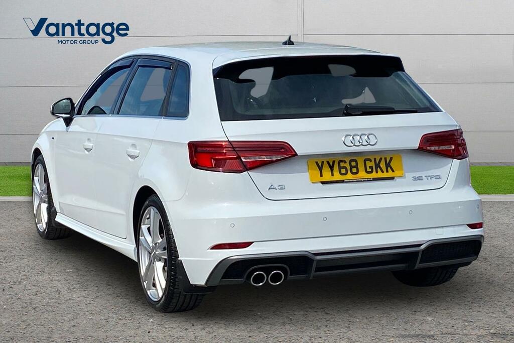 Audi A3 1.5 Tfsi Cod 35 S Line Sportback Euro 6 Ss White #5