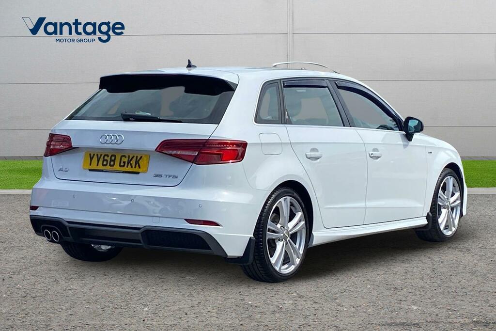 Audi A3 1.5 Tfsi Cod 35 S Line Sportback Euro 6 Ss White #3