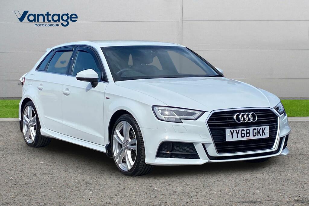 Audi A3 1.5 Tfsi Cod 35 S Line Sportback Euro 6 Ss White