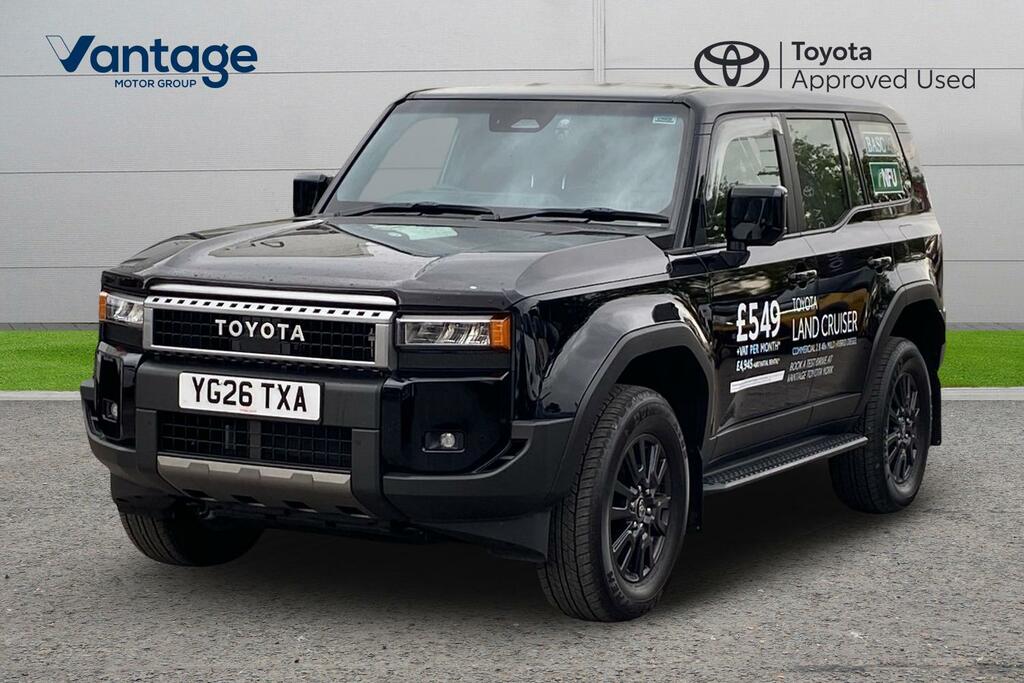 Toyota Land Cruiser 2.8D 4Wd Lwb Euro 6 Ss YG26TXA Black #3