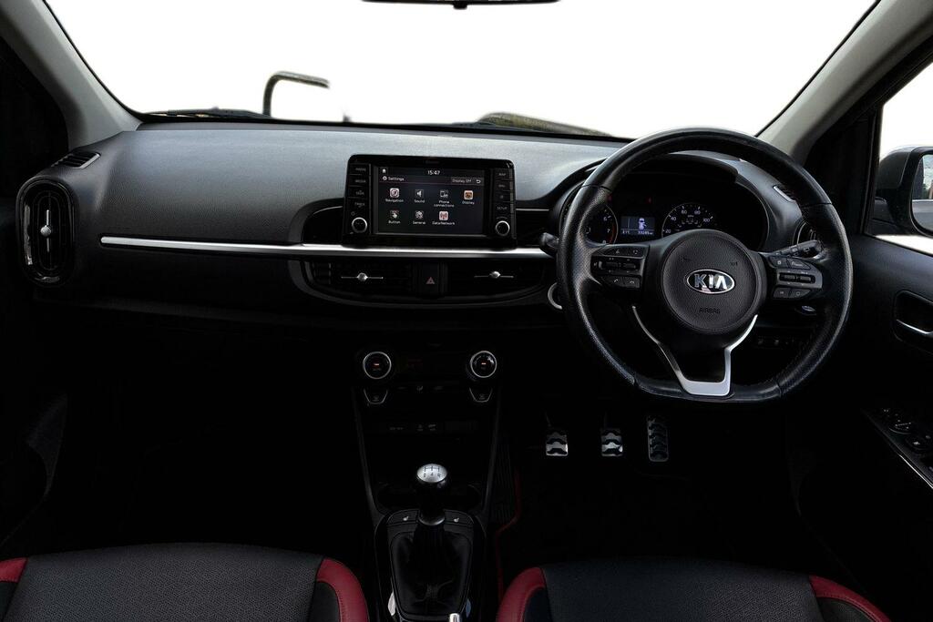 Kia Picanto 1.0 Dpi 3 Hatchback Euro 6 Ss Black #6