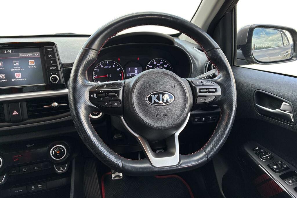 Kia Picanto 1.0 Dpi 3 Hatchback Euro 6 Ss Black #7