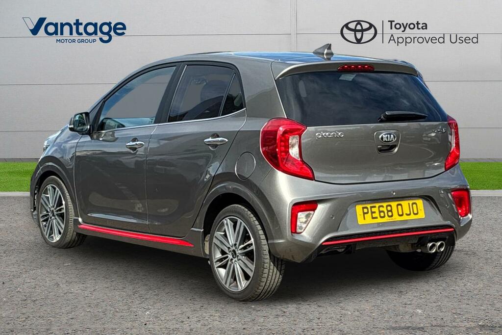 Kia Picanto 1.0 Dpi 3 Hatchback Euro 6 Ss Black #4