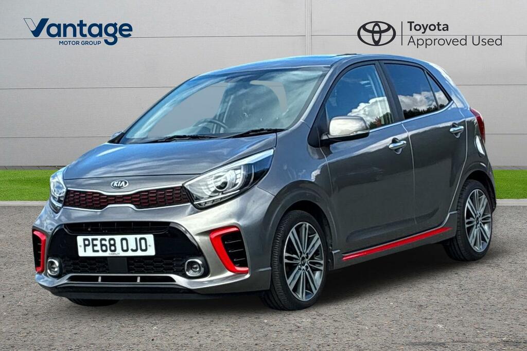 Kia Picanto 1.0 Dpi 3 Hatchback Euro 6 Ss Black #3