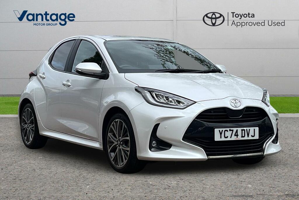 Toyota Yaris 1.5 Vvt-h Excel Hatchback Hybrid E-cvt White
