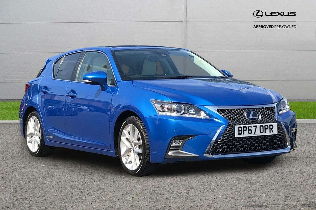 Lexus CT 1.8 200H Luxury Cvt Euro 6 Ss Blue