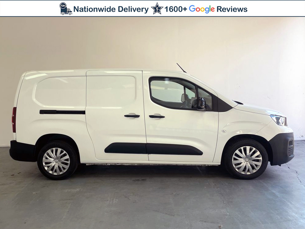 Peugeot Partner 850 Professional Premium Dcab Lwb 1.5 Bluehdi 100 PK22TYA White #3