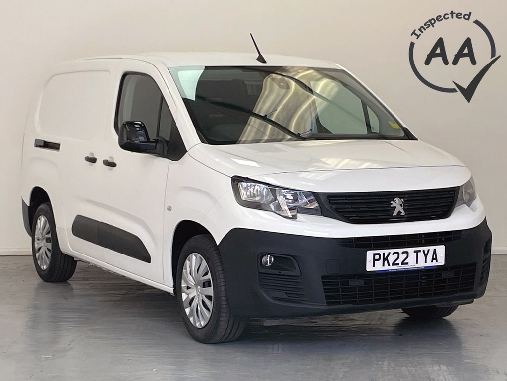 Peugeot Partner 850 Professional Premium Dcab Lwb 1.5 Bluehdi 100 White