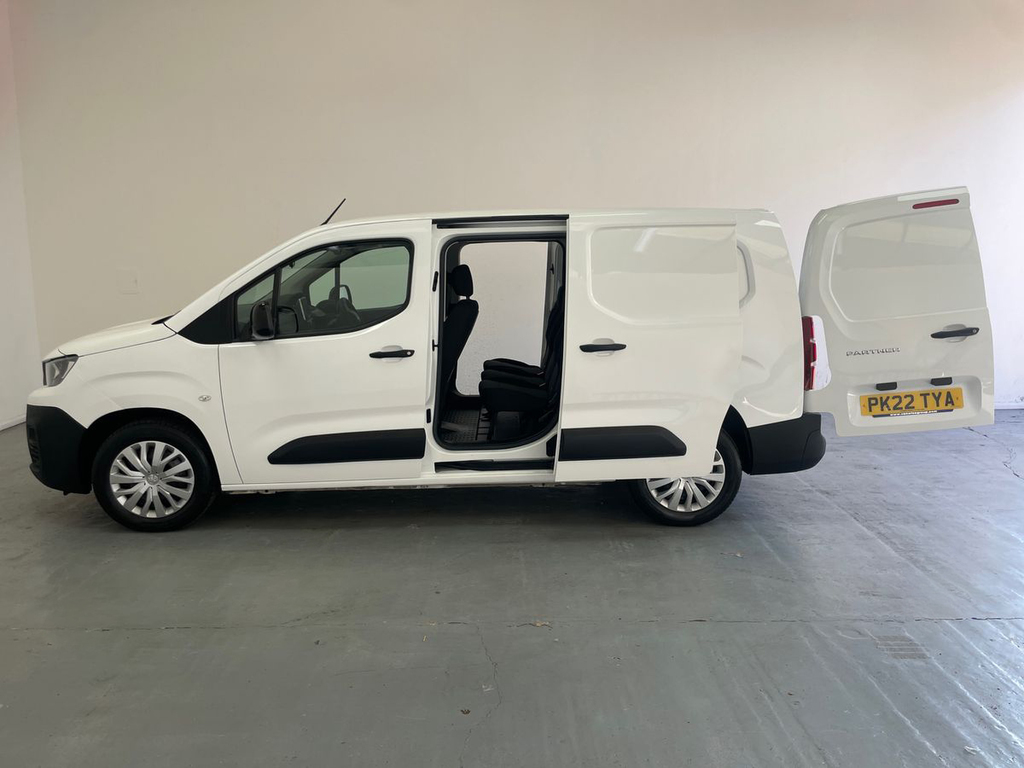 Peugeot Partner 850 Professional Premium Dcab Lwb 1.5 Bluehdi 100 PK22TYA White #5