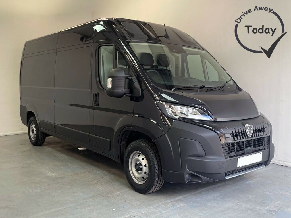 Peugeot Boxer 335 Professional L3 H2 Lwb 2.2 Bluehdi 140Ps FF26VVV Black