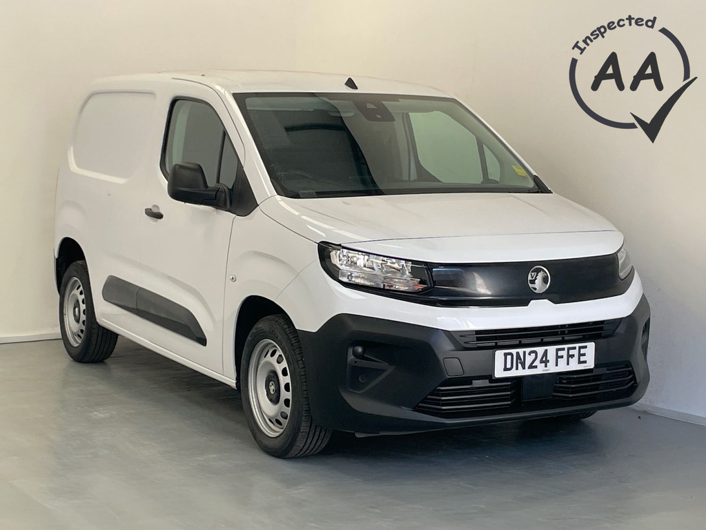 Vauxhall Combo 2300 Prime L1 H1 1.5 Turbo D 100Ps White