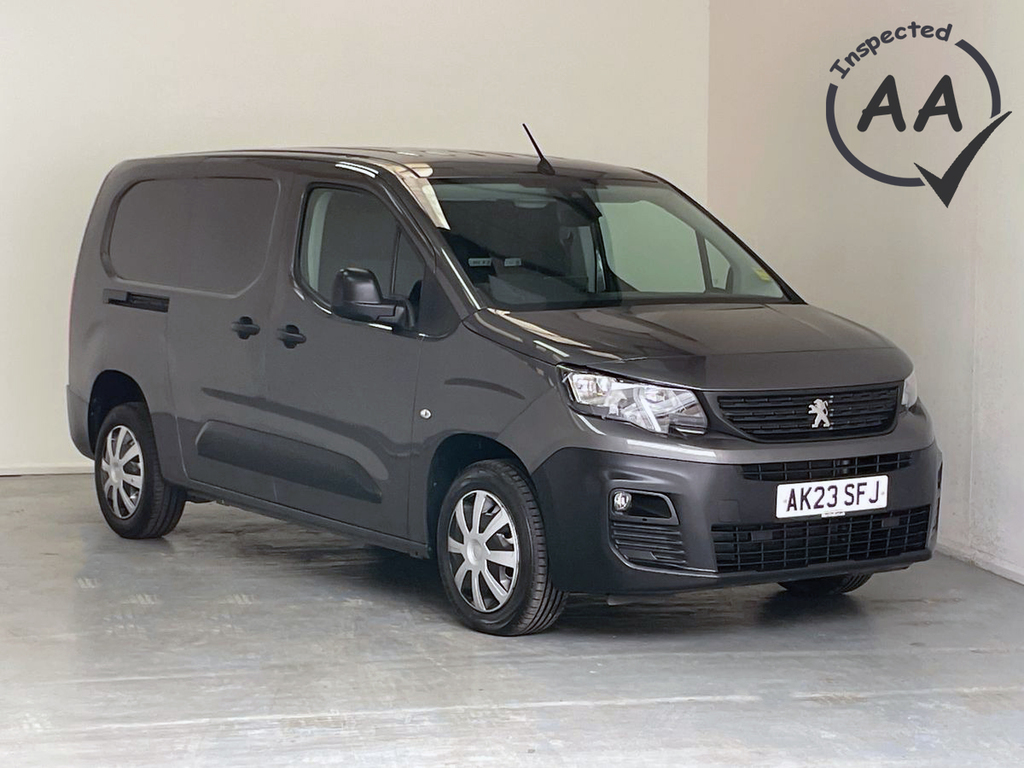 Peugeot Partner 950 Pro Premium L2 H1 1.5 Bluehdi 130Ps AK23SFJ White