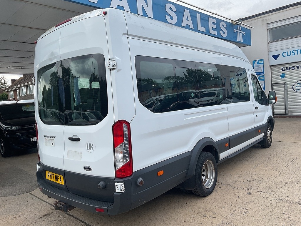 Ford Transit Custom Trend 17 Seater L4h3 2.2 Tdci 125Ps White #2