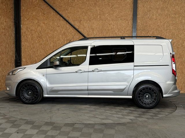 Ford Transit Connect 1.5 230 Ecoblue Crew Van Double Cab 6Dr Man GX19KHM Silver #2