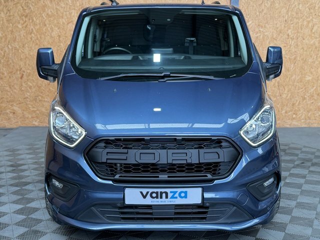 Ford Transit Custom 2.0 300 Ecoblue Limited Crew Van Double Cab Di WR71ULO Blue #3