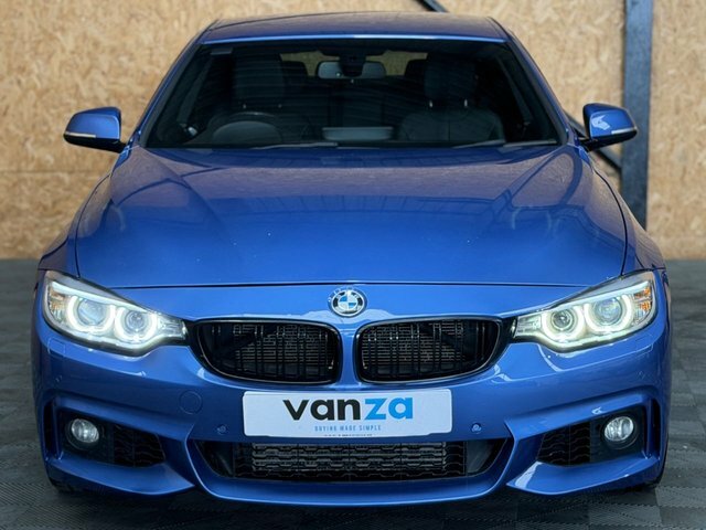 BMW 4 Series Gran Coupe 2.0 420D M Sport Coupe Euro 6 S S MD16DHF Blue #3