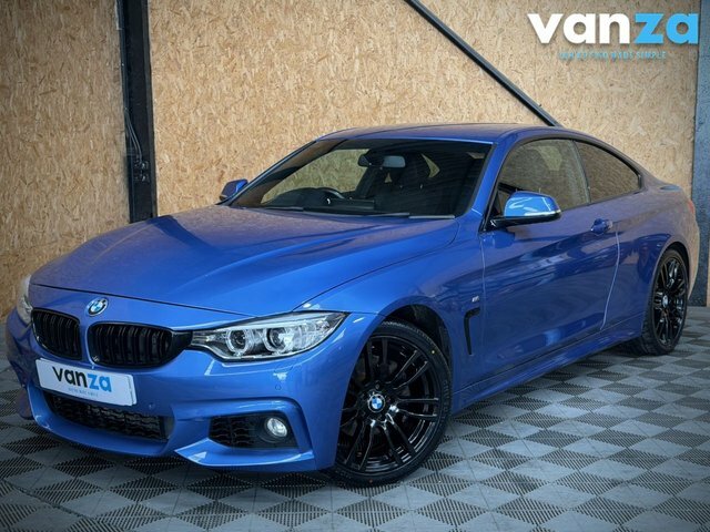 BMW 4 Series Gran Coupe 2.0 420D M Sport Coupe Euro 6 S S MD16DHF Blue