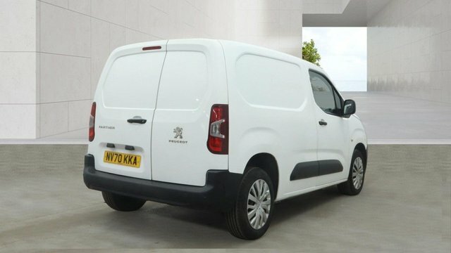 Peugeot Partner 1.5 Bluehdi 1000 Professional Standard Panel Van 5 White #4