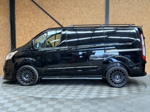 Ford Transit Custom 2.2 Tdci 270 Limited Panel Van L YS65FCU Black #2