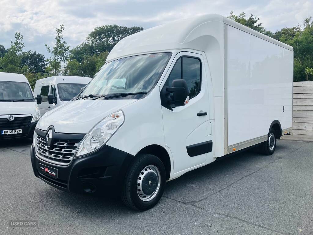 Renault Master Ll35dci 125 Business Low Roof Luton Loloader White #2
