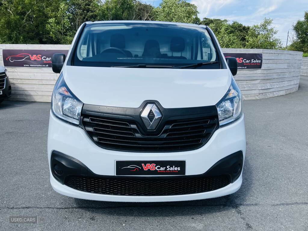 Renault Trafic Sl27 Dci 120 Business Van White #2