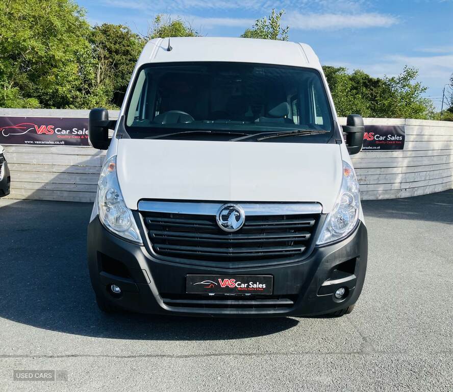 Vauxhall Movano 2.3 Cdti H2 Van 130Ps White #2