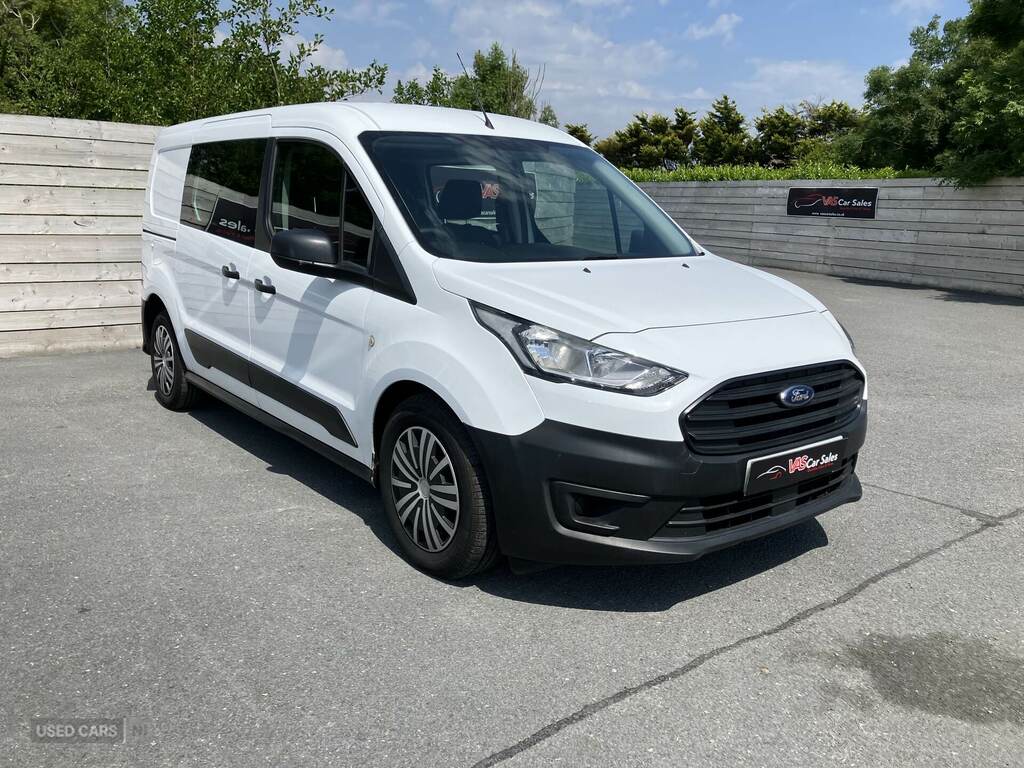 Ford Transit Connect 1.5 Ecoblue 100Ps Leader D Cab Van White