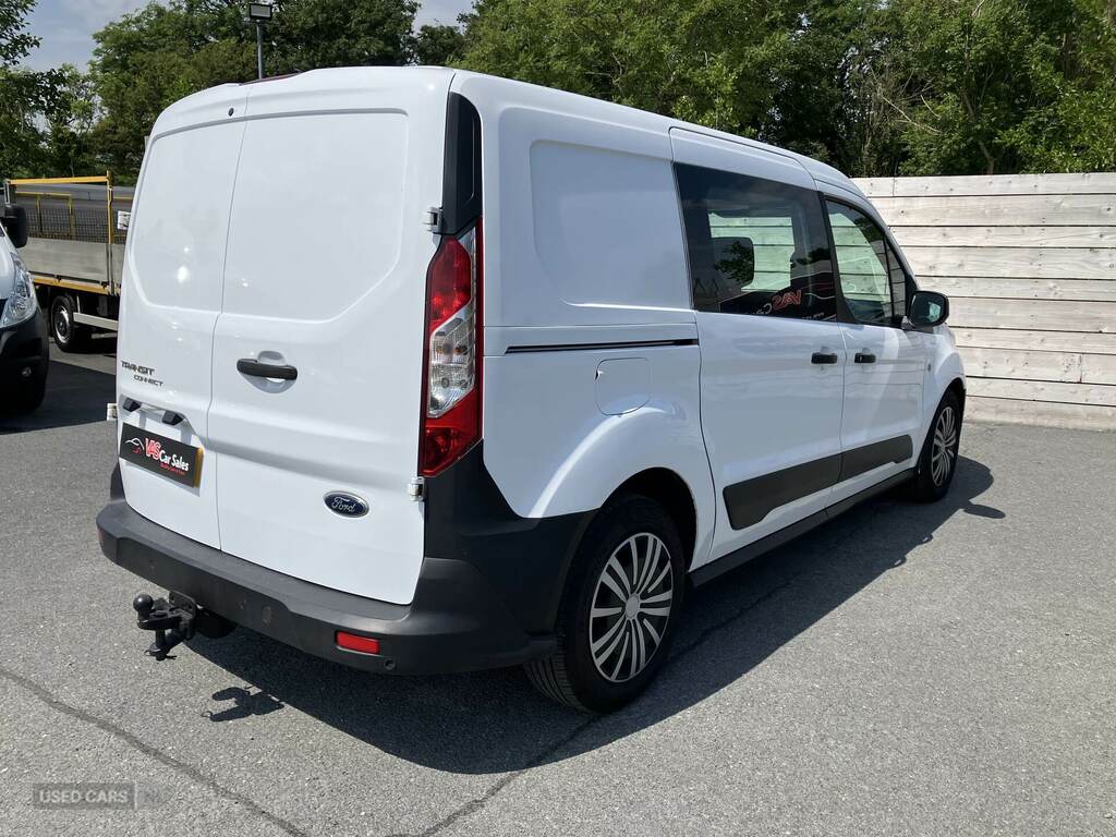 Ford Transit Connect 1.5 Ecoblue 100Ps Leader D Cab Van White #6