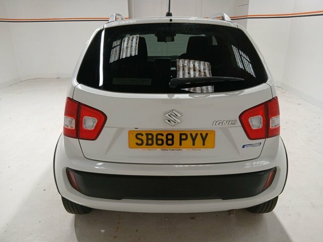 Suzuki Ignis 1.2 Dualjet Mhev Sz5 Hatchback Hybrid M SB68PYY White #4