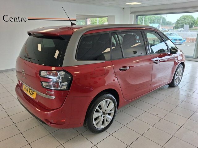 Citroen Grand C4 SpaceTourer 1.6 E-hdi Airdream Exclusive Mpv Manua YF14ZVY Red #6