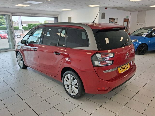 Citroen Grand C4 SpaceTourer 1.6 E-hdi Airdream Exclusive Mpv Manua YF14ZVY Red #4