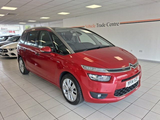 Citroen Grand C4 SpaceTourer 1.6 E-hdi Airdream Exclusive Mpv Manua YF14ZVY Red
