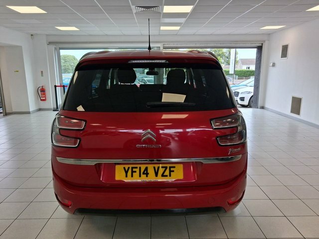 Citroen Grand C4 SpaceTourer 1.6 E-hdi Airdream Exclusive Mpv Manua YF14ZVY Red #5