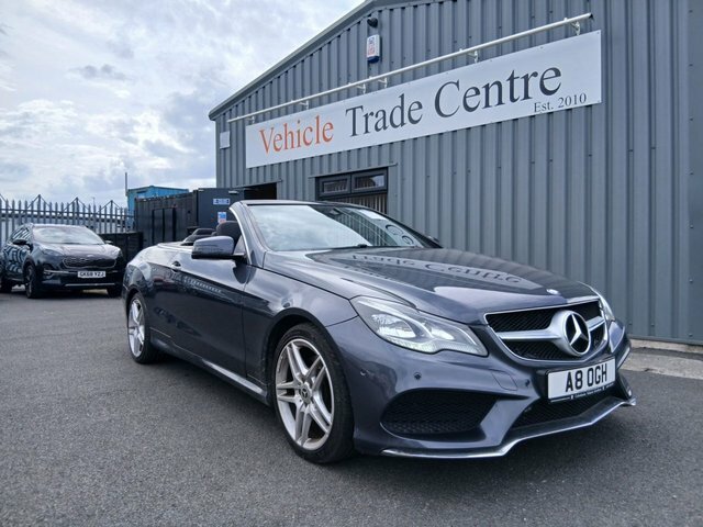Mercedes-Benz E Class 2.1 E250 Cdi Amg Sport Cabriolet G-tron Grey