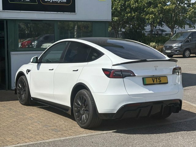 Tesla Model Y 2022 Dual Motor Long Range Suv NJ72VHA White #5