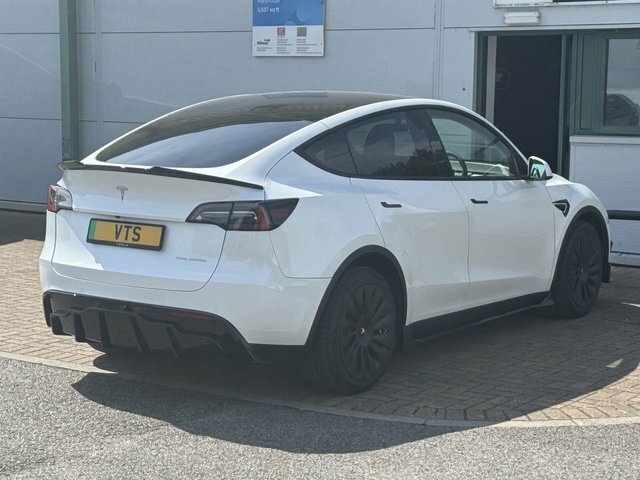 Tesla Model Y 2022 Dual Motor Long Range Suv NJ72VHA White #4