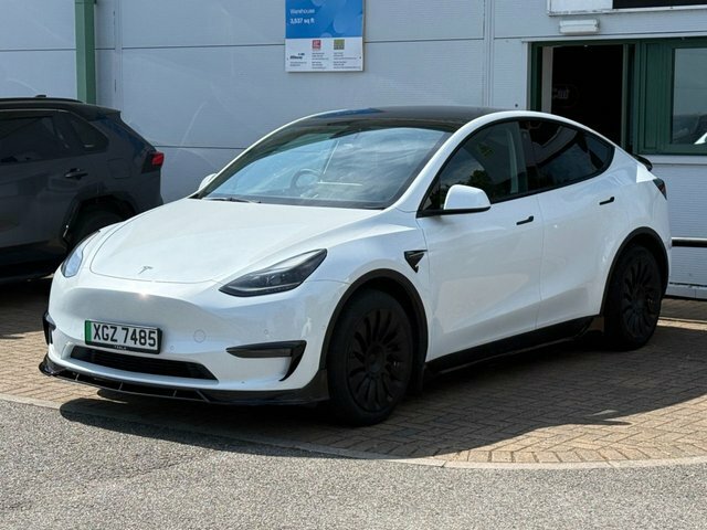 Tesla Model Y 2022 Dual Motor Long Range Suv XGZ7485 White #6