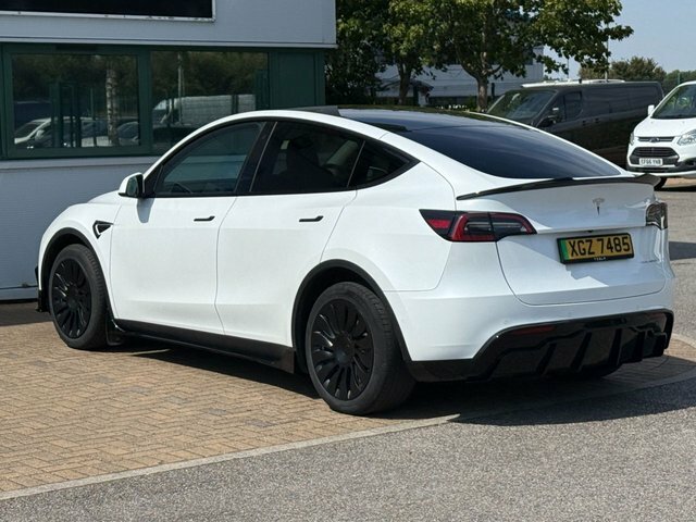Tesla Model Y 2022 Dual Motor Long Range Suv XGZ7485 White #4