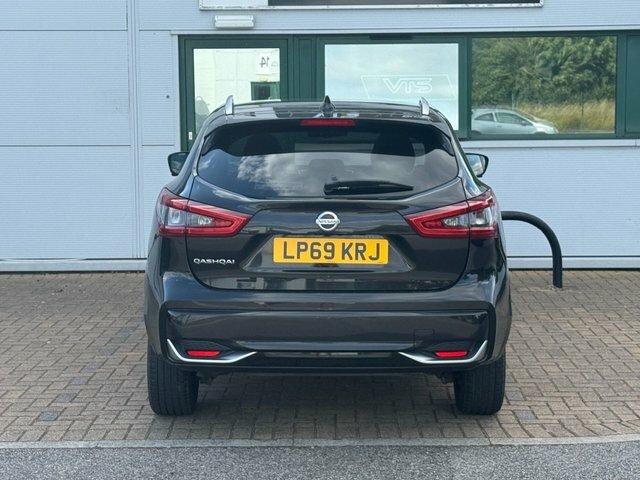 Nissan Qashqai 2019 1.3 Dig-t Tekna Suv Euro 6 Black #3
