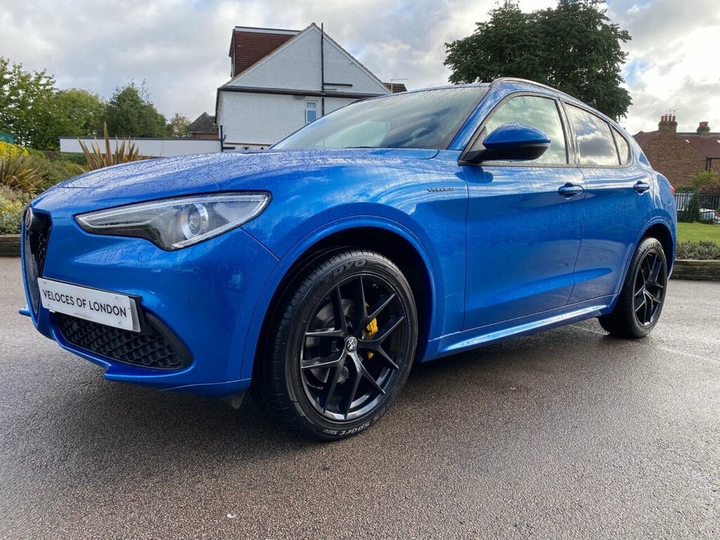 Alfa Romeo Stelvio 2L Veloce Blue #4