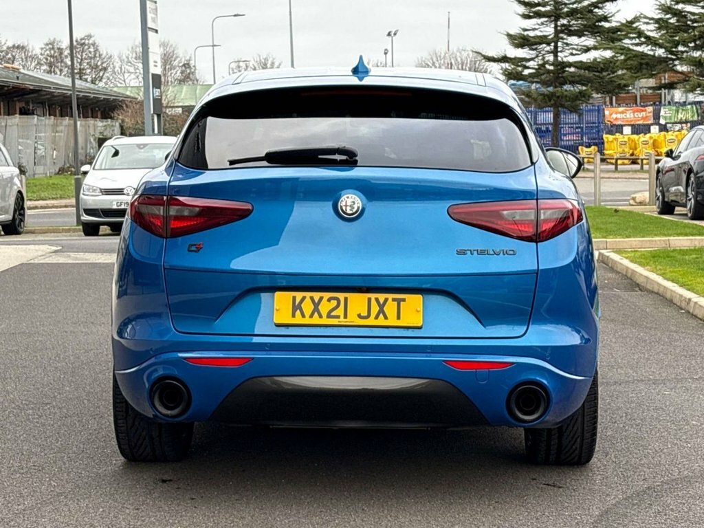 Alfa Romeo Stelvio 2.0 Turbo 280 Veloce Blue #12
