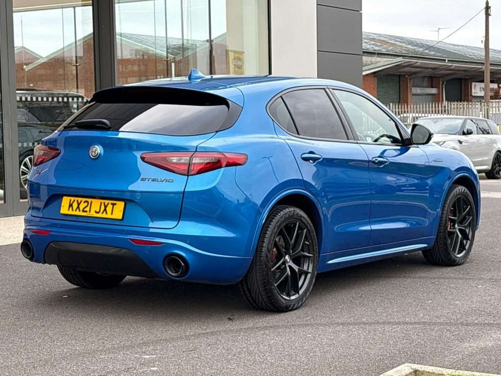 Alfa Romeo Stelvio 2.0 Turbo 280 Veloce Blue #11