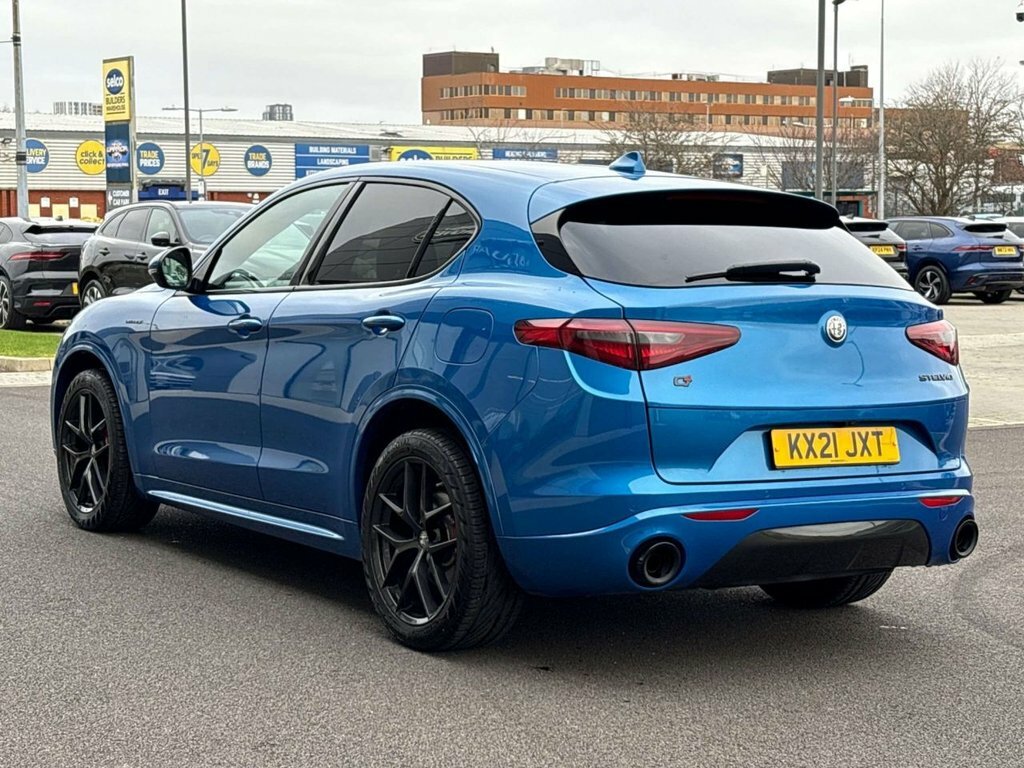 Alfa Romeo Stelvio 2.0 Turbo 280 Veloce Blue #9