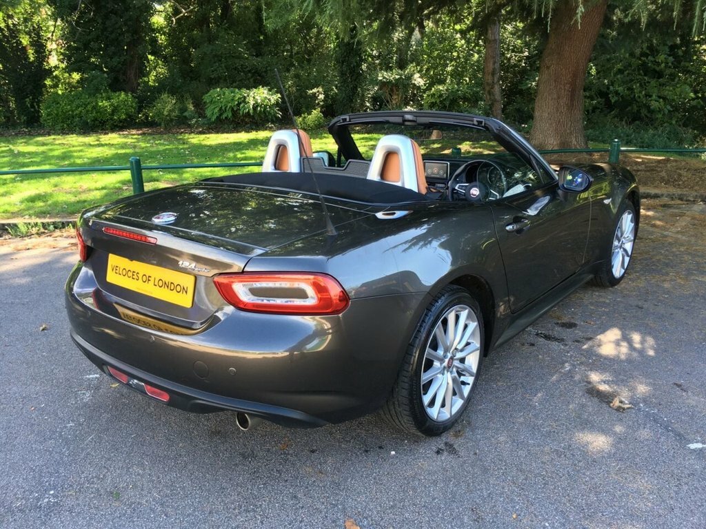 Fiat 124 Spider 1.4 Multiair Lusso Plus Convertible Eur Black #11