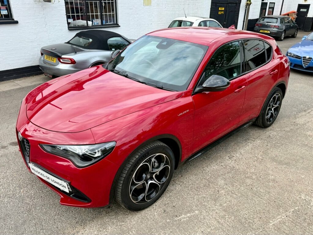Alfa Romeo Stelvio Suv Red #3