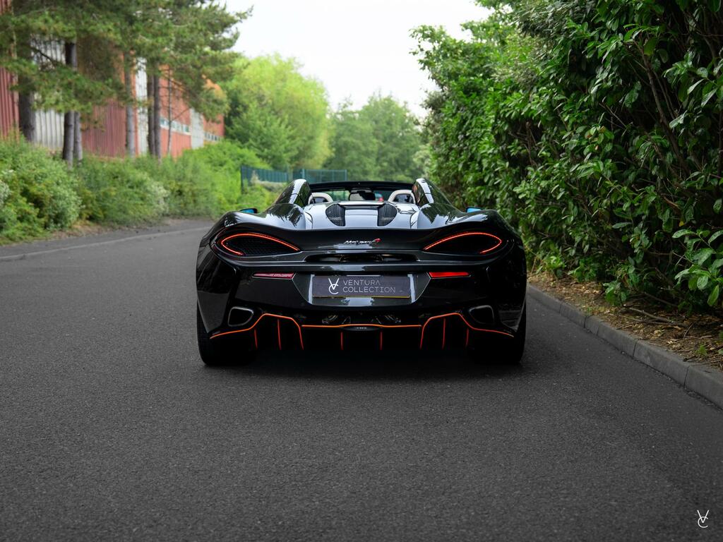 McLaren 570S Black Black #6