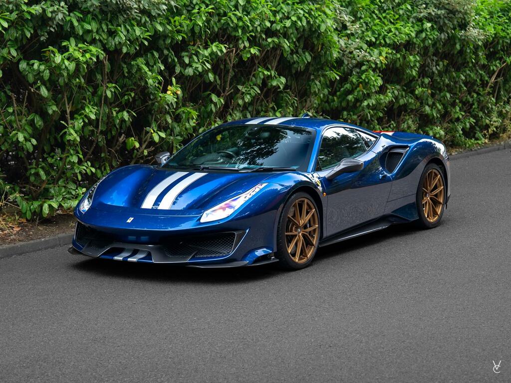 Ferrari 488 Pista Pista Blue #3