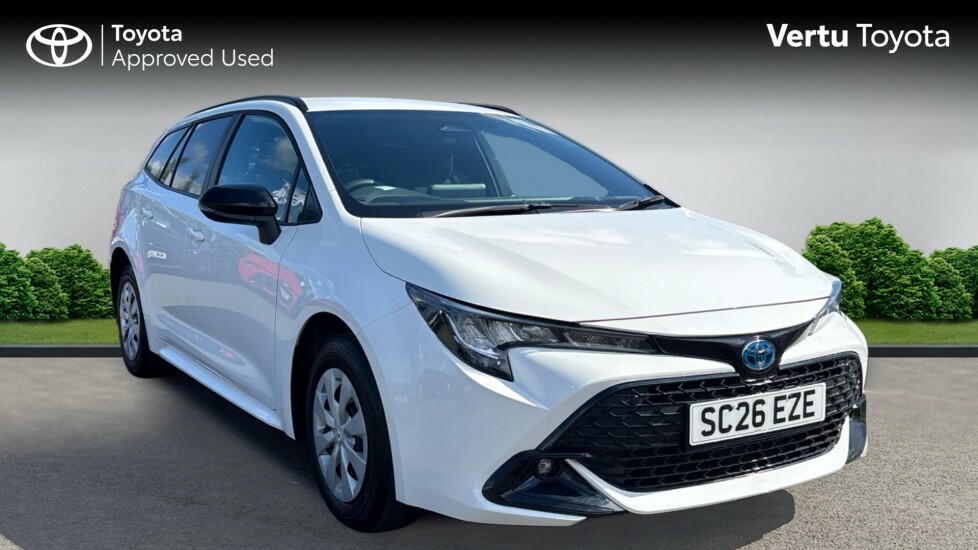 Toyota Corolla Commercial White